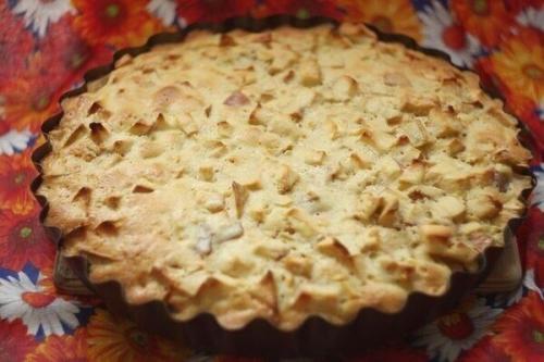 Шарлотка с яблоками?