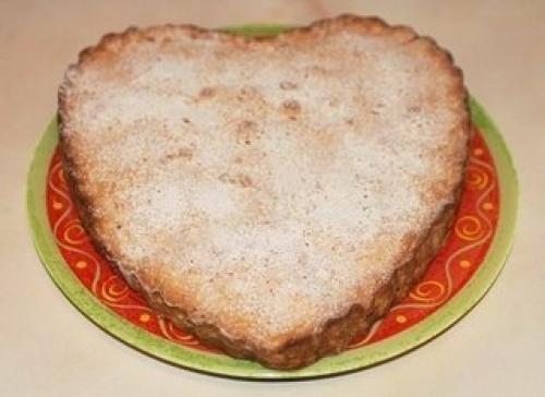 Шарлотка с бананами.