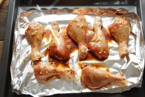 Курица в густом глянцевом соусе. 05