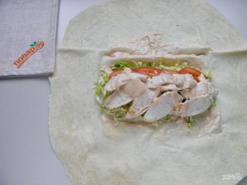 Шаурма (классический рецепт). 07