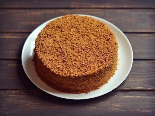 Вкусный и многим полюбившийся торт Рыжик. 07