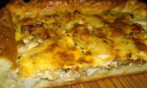 Чрезвычайно вкусный Луковый Пирог с Курицей - от такого грех отказаться! Чрезвычайно вкусный Луковый Пирог с Курицей - от такого грех отказаться!