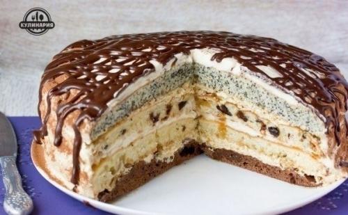 Торт Роскошный Сметанник.