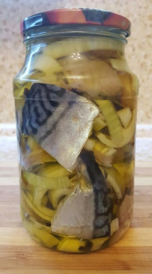 Вкусная скумбрия в домашних условиях.