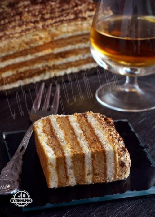 Кофейный торт без выпечки. 01