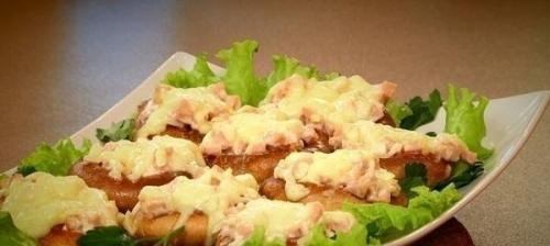 Фаршированные сушки.  Ингредиенты: