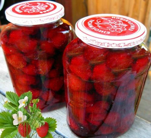 Клубничное варенье без варки ягод!