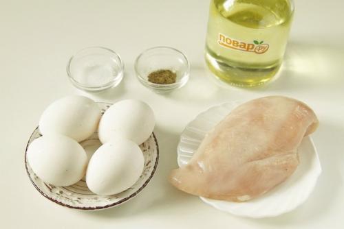 Еврейские котлеты.  Ингредиенты: 01