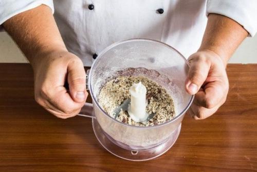 Открытый пирог с клюквой. 04