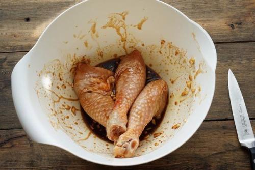 Курица в густом глянцевом соусе. 04