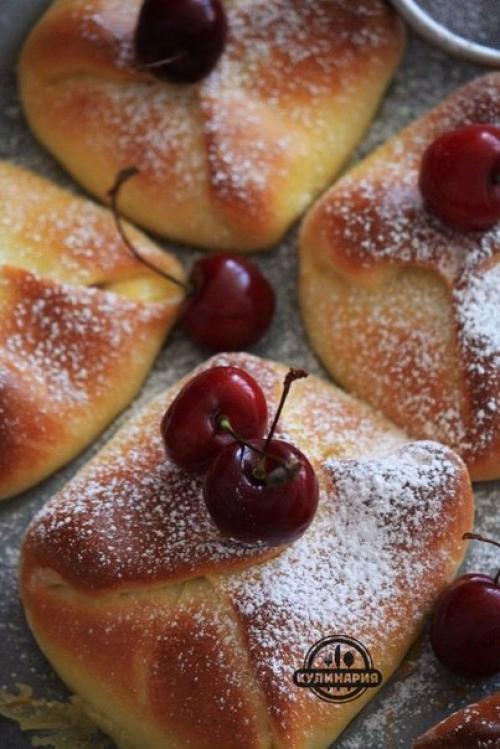 Конвертики с творогом. 03