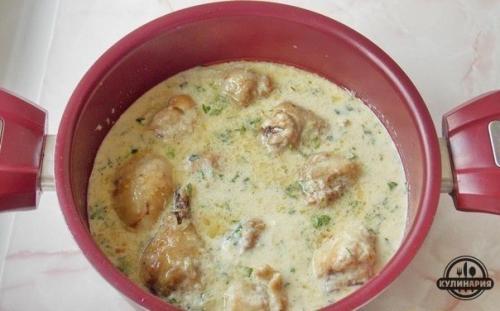 Гелибже.  Ингредиенты:   - Курица (800 г. ). 03