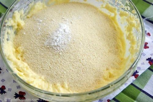 Творожный манник.   Ингредиенты: 02