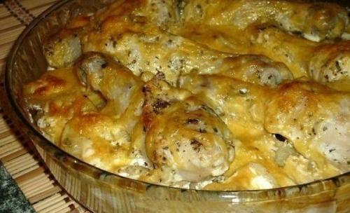 Картошка с куриными ножками в ДУХОВКЕ.