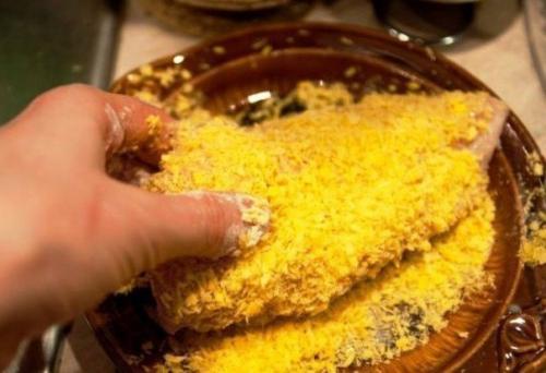 Куриная грудка с сыром. 04
