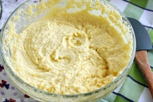 Творожный манник.   Ингредиенты: 03