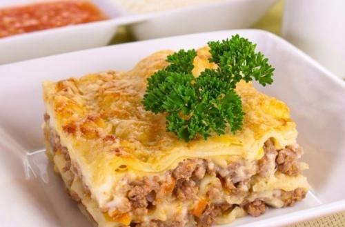 Лазанья.  Лазанья - популярное блюдо итальянской кухни.