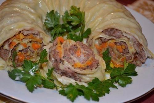 Ханум.  Ингредиенты:   Для теста: