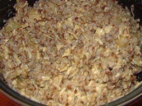 Котлеты гречневые.  Ингредиенты: 02