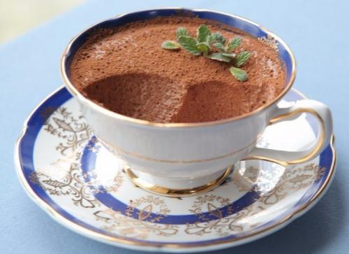 Творожно - шоколадный мусс?