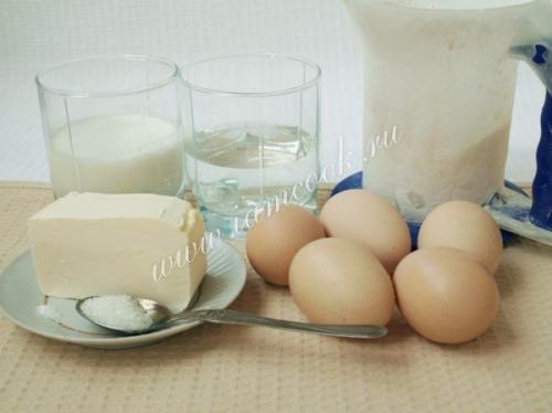 Эклеры со сгущёнкой. 01 Эклеры со сгущёнкой. 01