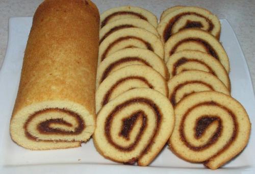 Самые быстрые и сочные рулетики к чаю. 09