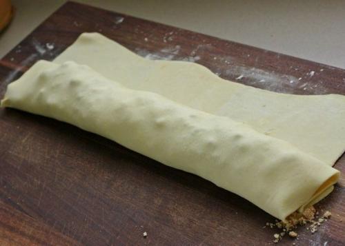 Яблочный штрудель.  Ингредиенты: 04