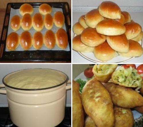 Лучшее тесто для пирожков.