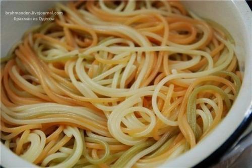 Паста аматричиана.   Ингредиенты: 03