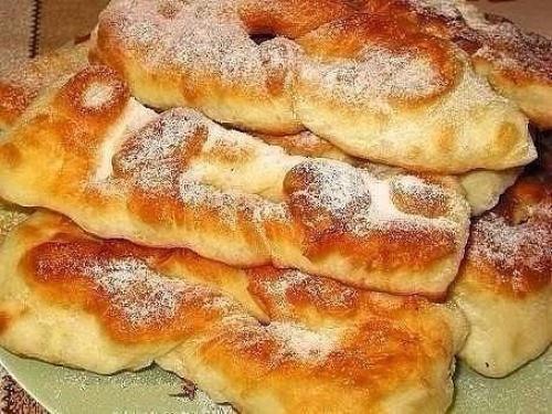 Хворост на кефире. 03