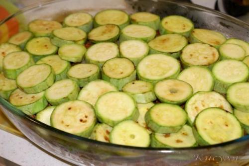 Ленивая лазанья - запеканка с кабачками. 03