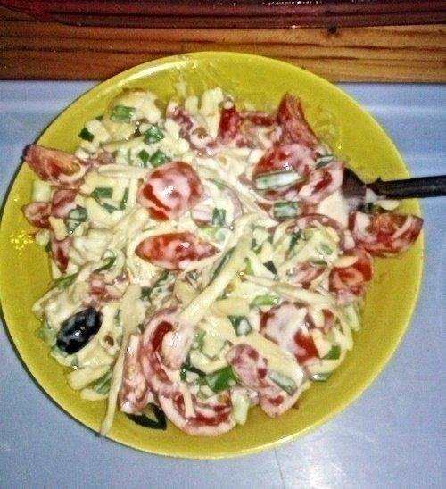 Несложные салатики на каждый день.