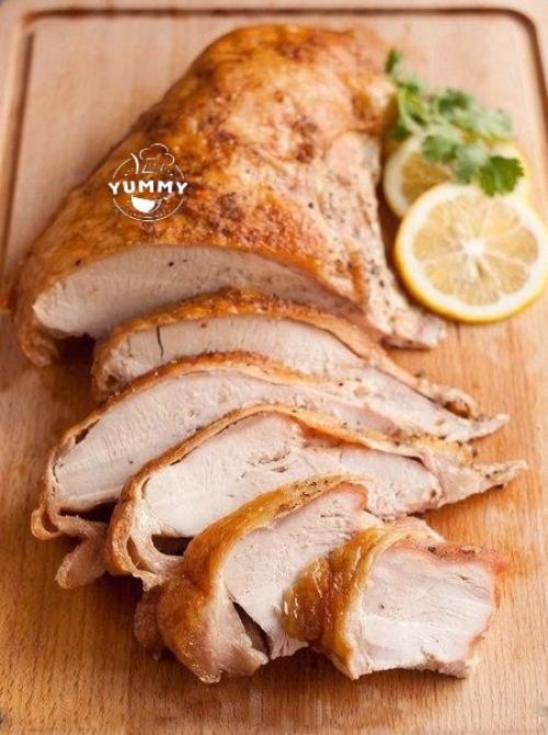 Грудка индейки в ДУХОВКЕ. Грудка индейки в ДУХОВКЕ.