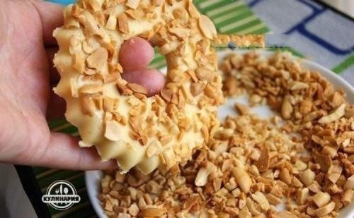 Песочные кольца с арахисом. 05