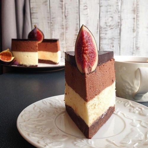 Сливочно - шоколадный торт. 01