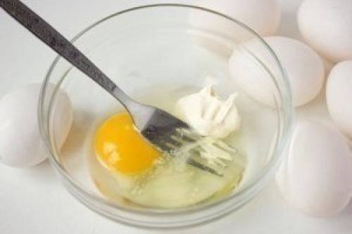 Яичные рулетики с мясной начинкой - отличный завтрак? 02