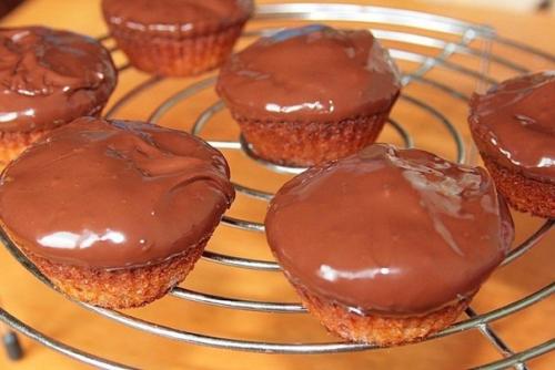 Банановые кексы с шоколадом. 04