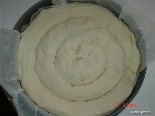 Сырная улитка.  Ингредиенты: 05