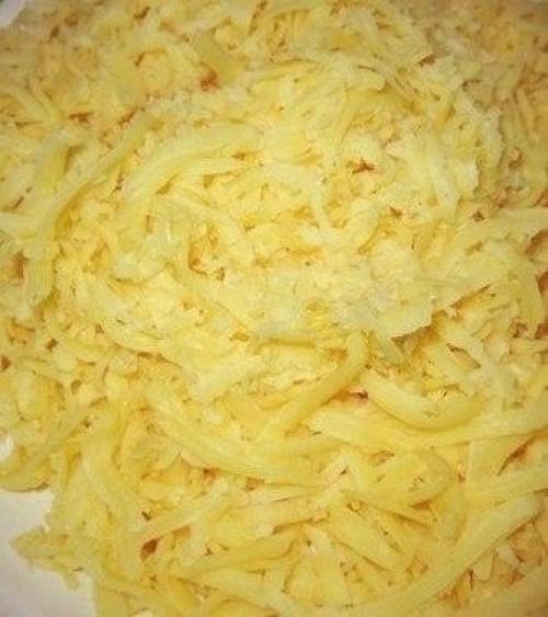 Мясо под сырным соусом. 04