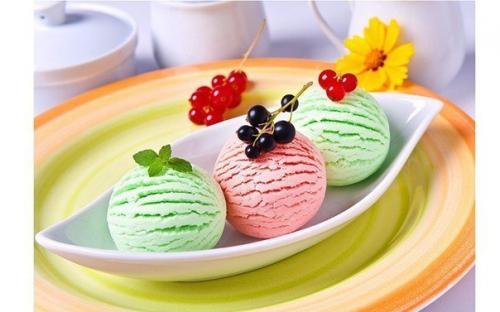 Детское мороженое из творога с бананами. 02