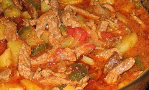 Азу по-татарски. Ингредиенты: Азу по-татарски. Ингредиенты: