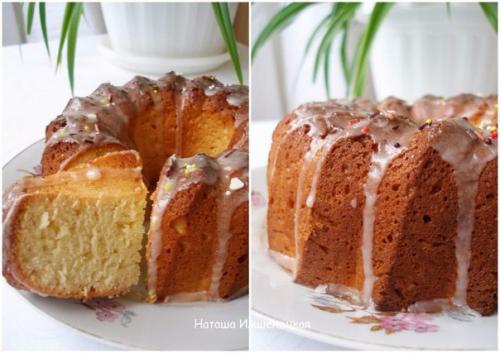 Творожный кекс по госту.