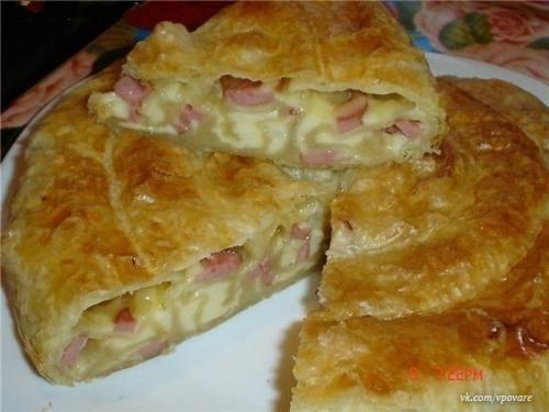 Сырная улитка.  Ингредиенты: 08