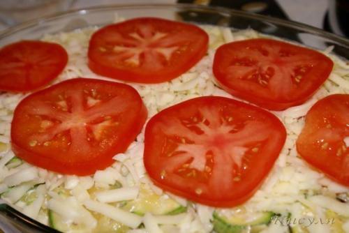 Ленивая лазанья - запеканка с кабачками. 04