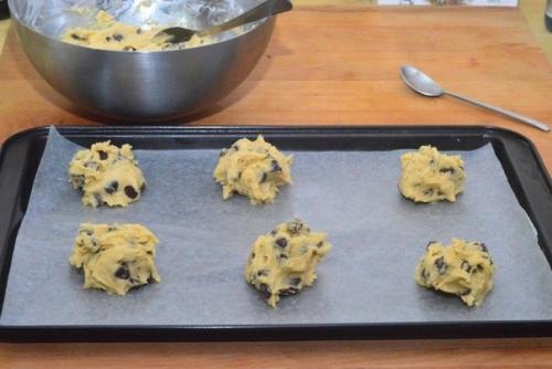 Печенье с кусочками шоколада. 06