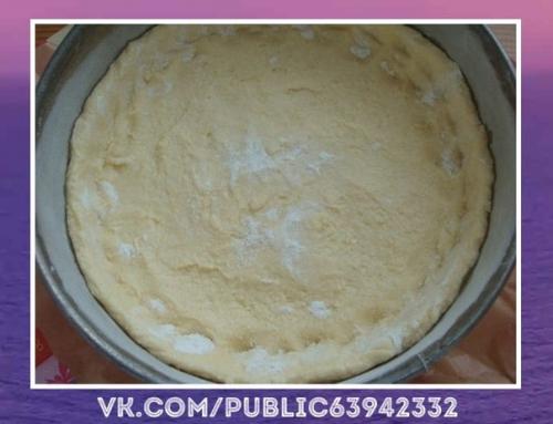 Оригинальный рецепт.  Творожной пиpог c яблoками и кокоcовой карамeлью. 01