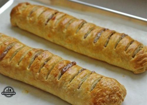 Яблочный штрудель.  Ингредиенты: 07