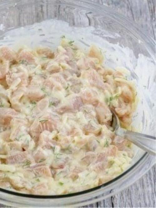 Куриные оладушки. Ингредиенты: 03 Куриные оладушки. Ингредиенты: 03