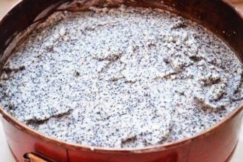 Немецкий маковый творожник. 06