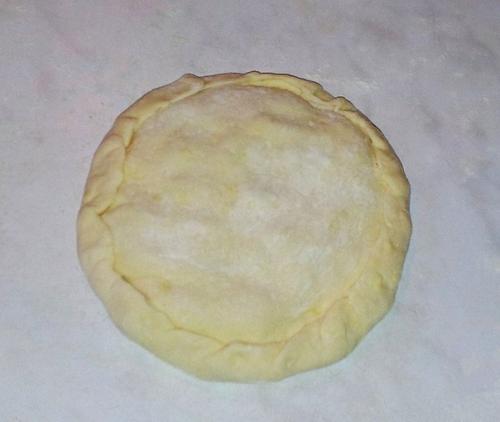 Сырные лепешки с начинкой. 06